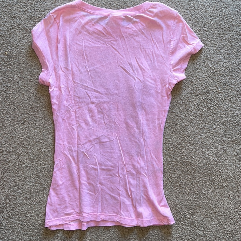 Girl’s Pink Minnie Mouse Graphic T black comic - Picture 5 of 5